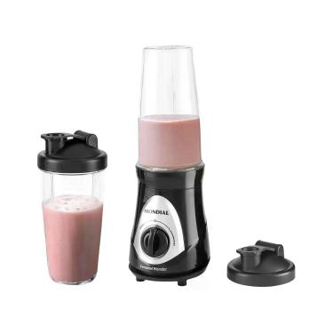 Imagem de Liquidificador Portátil Mondial Personal Blender Dg-01 Preto Com Prata