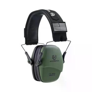 Imagem de Protetor Auricular Tático Para Tiro Ao Ar Livre, Antirruído, Dobrável,