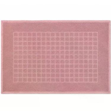 Imagem de Toalha de Piso Shangri-la 80% Algodão 20% Poliéster 50x70cm 800g-m2 1 Peça Rosa Bene Casa