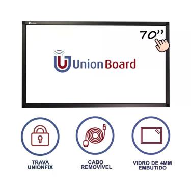 Imagem de Moldura/Lousa Interativa Touchscreen Unionboard 70