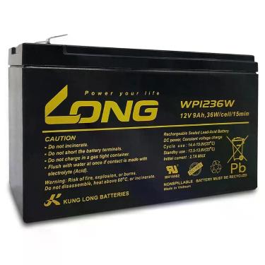 Imagem de Bateria Selada Para Nobreak Long, 12v 9ah - Wp1236w