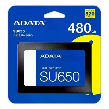Imagem de interno Adata Ultimate SU650 ASU650SS-480GT-R 480GB preto - Congratula
