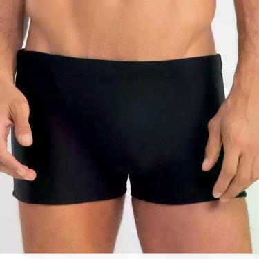 Imagem de Sunga Praia Boxer Com Vivo Lateral Mash UV50+ 300.05, Preto, GG