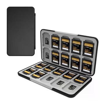Imagem de Estojo para Cartões de Memória Anyskill com 40 Slots e Fecho Magnético