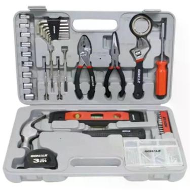 Imagem de Kit Ferramenta 100 Peças Ideal P Resolver Problemas De Casa