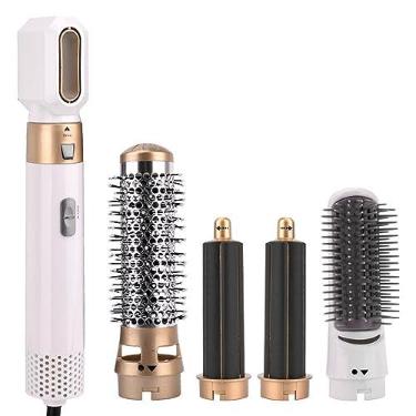 Imagem de CIADAZ 5-em-1 pente de ar quente secador de cabelo alisamento escova modelador de cabelo multifuncional ferramenta de estilo de cabelo para estilo de cabelo fácil e rápido