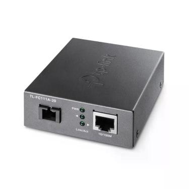 Imagem de Conversor de Mídia WDM 10-100 Mbps TL-FC111A-20 Porta RJ45 e Fibra SC Até 20 Km TP-Link