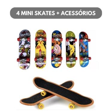 Imagem de Kit Skate Dedo - Para Crianças que Adoram Desafios - Skate de Dedo AE
