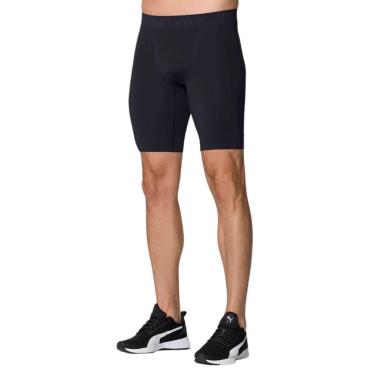 Imagem de Bermuda Térmica Masculina sem Costura Selene Corrida Esporte, P, 550, 