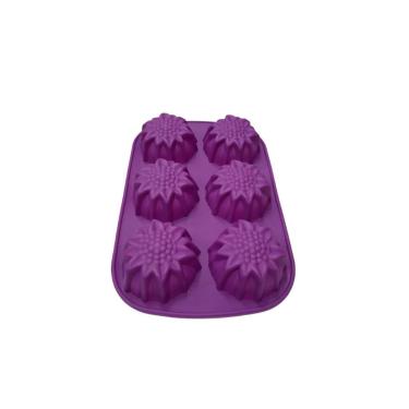Imagem de Forma de Silicone Margarida Flor Para Bombons Bolos E Doces 