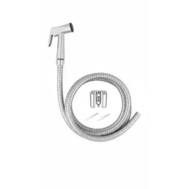 Imagem de Ducha Higiênica Metal Gatilho Mangueira 1,20 Mt Sem Registro - Congrat