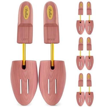 Imagem de Forma de sapato Stratton de cedro, feminina e masculina, para tênis, alargador e modelador | Cultivado nos EUA, Cedro, Medium (Fits Shoe Sizes 9 - 10)