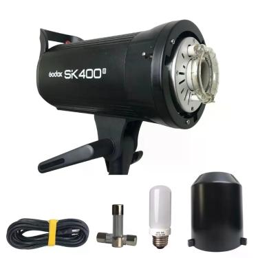 Imagem de Flash Tocha Godox SK400II 5600K 400W com Montagem Bowens