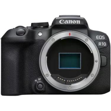Imagem de Câmera Fotográfica Canon Eos R10, Mirror Less, APS-C, 4K, 24.2MP, Preto