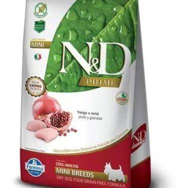 Imagem de Ração N&d Prime Cães Adultos Mini Pequenos Frango 10,1kg