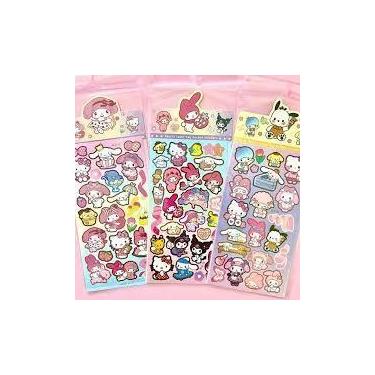 Imagem de Cartela de adesivos sanrio - no-brand