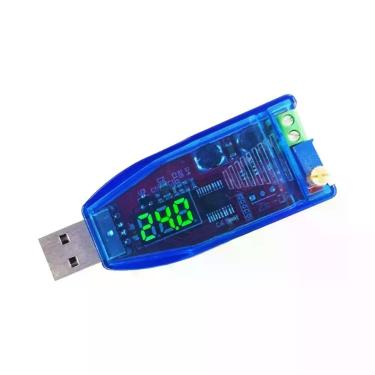 Imagem de Conversor De Tensão Ajustável LED DC-DC 5V Para 1-24V USB Step up down