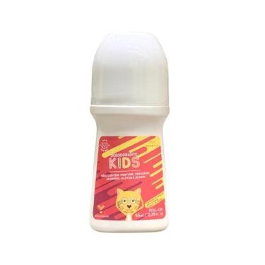 Imagem de Desodorante Roll-On Natural Infantil Sem Perfume e Alumínio 65ml | Fórmula infantil suave e sem perfume para crianças a partir de 8 anos
