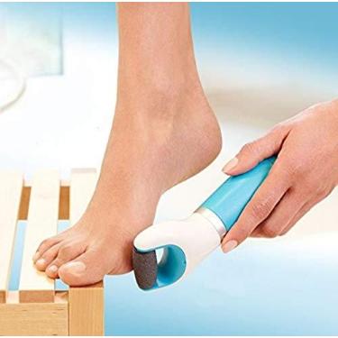Imagem de Advanced Selling Lixa de Pé Portátil Pedicure - Esfoliador Elétrico de Pés - Aço Inoxidável