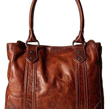 Imagem de Frye Bolsa tote Melissa, bolsa grande com alça e bolsos, design elegante e espaçoso, Conhaque, One Size