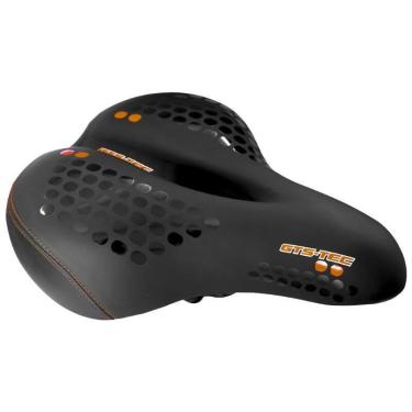 Imagem de Selim super Confort GTS M1 vazado com Led traseiro, Laranja