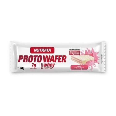Imagem de Proto Wafer (30g) - Sabor: Morango