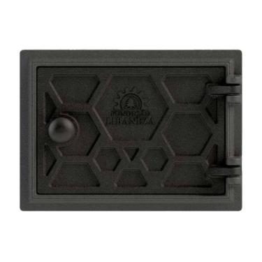 Imagem de Porta Cinzeiro-Fornalha Colmeia com 4 Dentes para Chumbar 13X20CM Liba