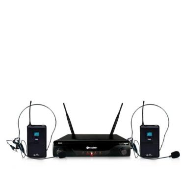 Imagem de Microfone sem Fio Headset Duplo Kadosh K412HH