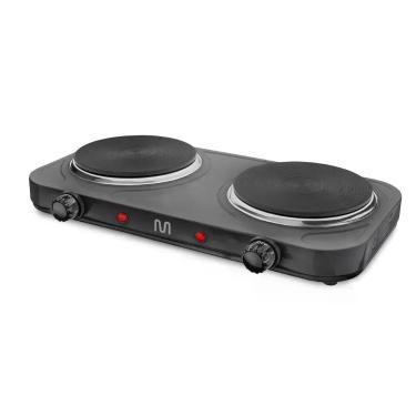 Imagem de Fogão Elétrico Easy Cook Duo 2000W 127V 2 Bocas Multi - GO138, Preto, 