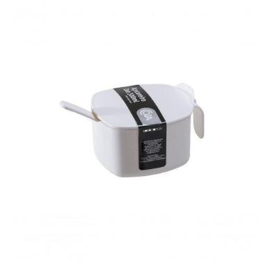 Imagem de Açucareiro Due Casual 14,8 X 10,8 X 7,6 Cm 300 Ml Branco Coza