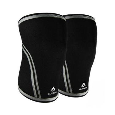 Imagem de Par de Joelheira IronBrace Alasca - Neoprene 7 mm com costura ultra re