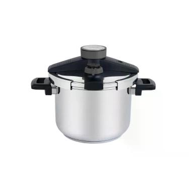 Imagem de Panela pressão inox 6l tramontina fundo triplo indução presto