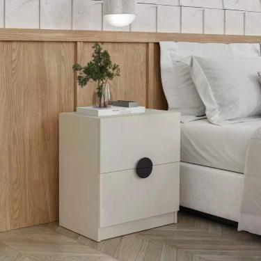 Imagem de Mesa de Cabeceira Planejada 2 Gavetas Joy CabeCasa MadeiraOriginals Ci