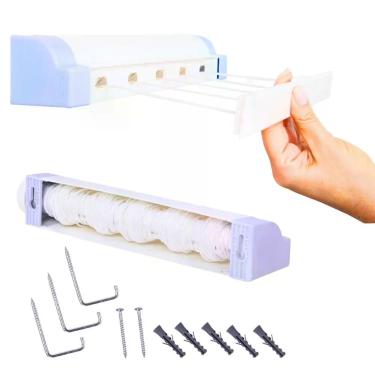 Imagem de Varal Inteligente Automático Rotoflex Recolhível 5 Cordas Até 4,10mts 