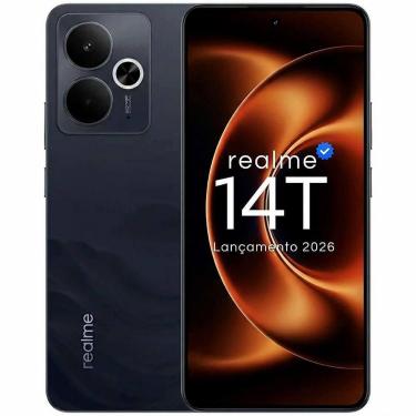 Imagem de Smartphone Realme 14T 256GB 5G Bateria 6000mAh Tela AMOLED 120Hz Câmer