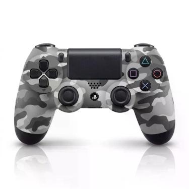 Imagem de Controle Joystick Sem Fio para PS4 e PC com Painel Tátil e Vibração Ga