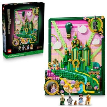 Imagem de LEGO Wicked Arte de Parede de Emerald City 75685 (1.518 Peças)