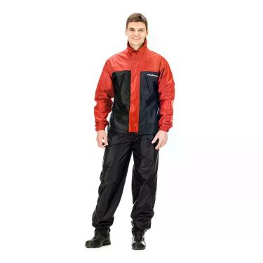 Imagem de Conjunto Capa de Chuva Pantaneiro Nylon Luxo com Gola e Forro 1300, Pr