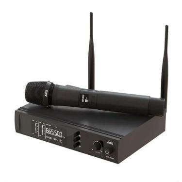 Imagem de Sistema de Microfone AKG WP300 Dinâmico Cardioide de Mão Sem Fio - WP300