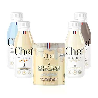 Imagem de Kit Pasta de Amendoim 600g Chef Whey Dose Única 40g Chef Whey, Beijinh
