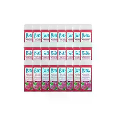 Imagem de Kit Depil Bella Cera Roll-on Pink Pitaya C/24 Unidades 100g