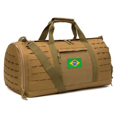 Imagem de QT&QY 40L Mochila Tática Militar Para Homens Bolsa de Ginástica Esportiva Bolsa de Viagem para Treino Workout Com Compartimento Para Sapatos Bolsa de Final de Semana para Basquete Futebol