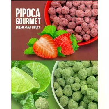 Imagem de Milho Mushroom 1kg Pipoca Gourmet Diferenciada Doces e Salgadas - Ltt 