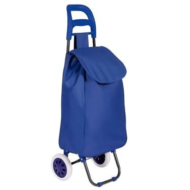 Imagem de Carrinho de compras Leva Tudo Bag To Go Azul 002498 Mor