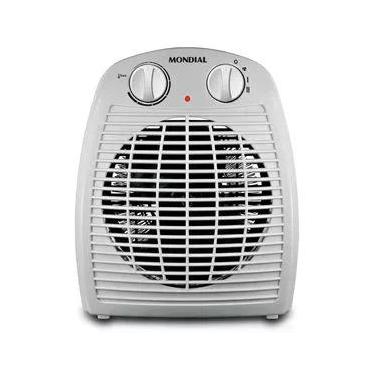 Imagem de Aquecedor de Ambiente Mondial A-08 com Controle de Temperatura - Cinza cinza / 220