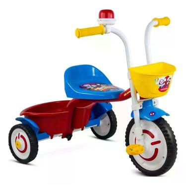 Imagem de Triciclo Infantil Nathor Motoca Spider Man Homen Aranha