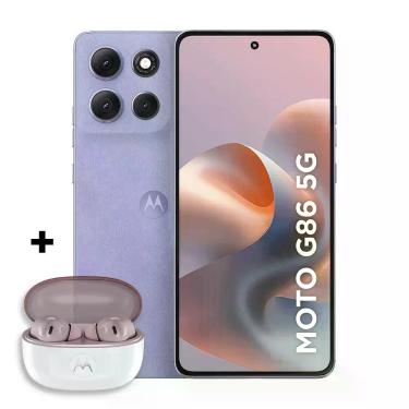 Imagem de Kit Smartphone Motorola Moto g86 512 GB + Moto Buds 2, 512GB, Lilás