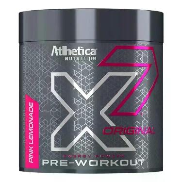 Imagem de Pré Treino X7 Energy 300g Limonada Rosa Atlhetica