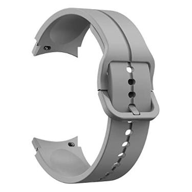 Imagem de Pulseira Ridge de Silicone Fivela Marca 123Smart compatível com Galaxy Watch 4 Watch 5 Watch 6 Watch 7 40mm 42mm 43mm 44mm 45mm 46mm 47mm