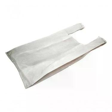 Imagem de Sacolas Plásticas Sacolas Plasticas Branca Reciclada Reforçada 30x40 5 kg Tamanho 30x40 Branco Higipack